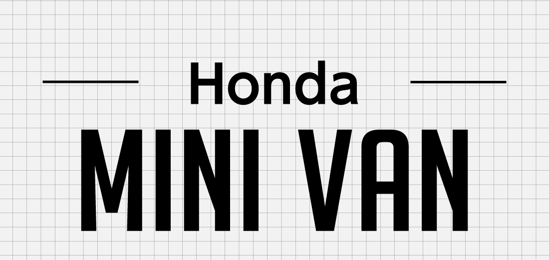 Honda MINI VAN