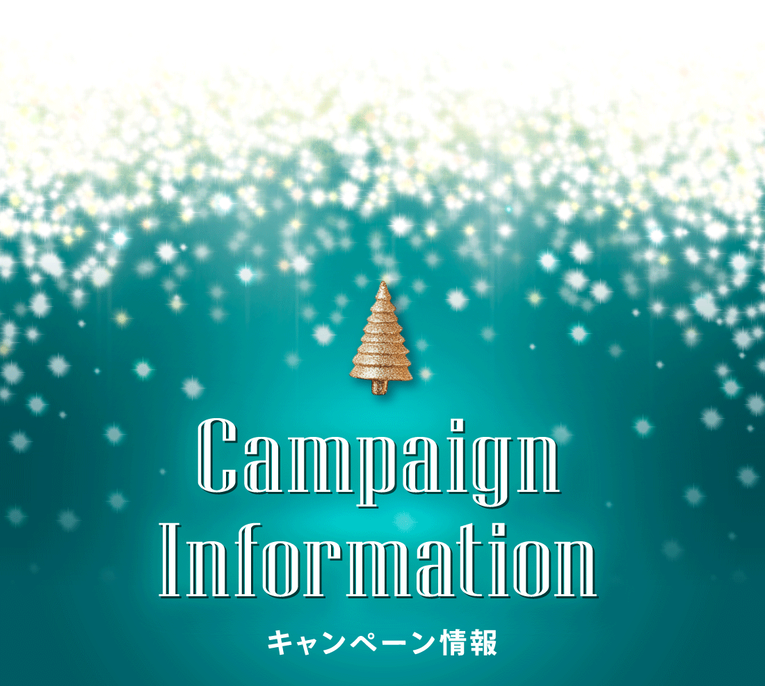 Campaign Informationキャンペーン情報